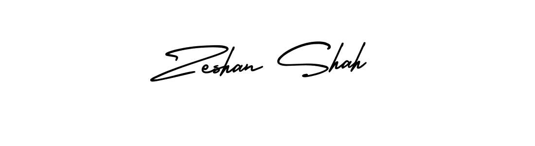 This is the best signature style for the Zeshan Shah name. Also you like these signature font (AmerikaSignatureDemo-Regular). Mix name signature. Zeshan Shah signature style 3 images and pictures png