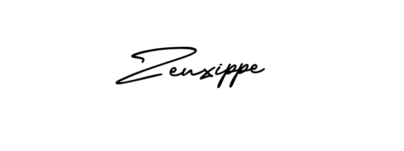 Also You can easily find your signature by using the search form. We will create Zeuxippe name handwritten signature images for you free of cost using AmerikaSignatureDemo-Regular sign style. Zeuxippe signature style 3 images and pictures png