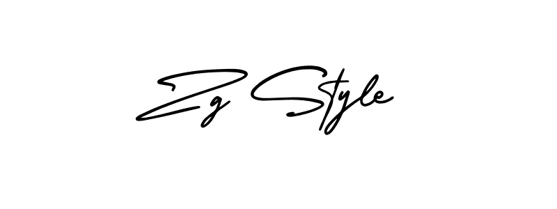 How to Draw Zg Style signature style? AmerikaSignatureDemo-Regular is a latest design signature styles for name Zg Style. Zg Style signature style 3 images and pictures png