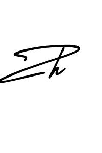 How to make Zh signature? AmerikaSignatureDemo-Regular is a professional autograph style. Create handwritten signature for Zh name. Zh signature style 3 images and pictures png