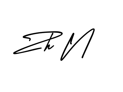 This is the best signature style for the Zh N name. Also you like these signature font (AmerikaSignatureDemo-Regular). Mix name signature. Zh N signature style 3 images and pictures png