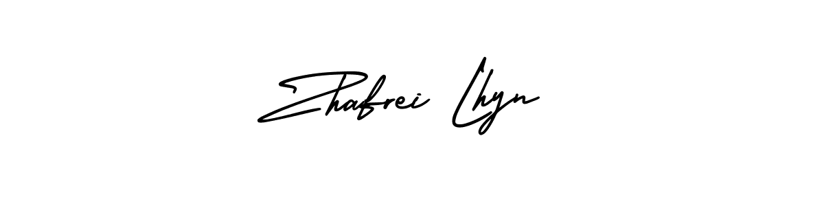 Make a beautiful signature design for name Zhafrei Lhyn. Use this online signature maker to create a handwritten signature for free. Zhafrei Lhyn signature style 3 images and pictures png