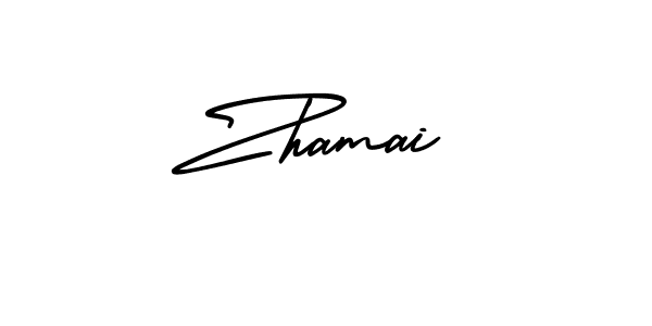 How to Draw Zhamai signature style? AmerikaSignatureDemo-Regular is a latest design signature styles for name Zhamai. Zhamai signature style 3 images and pictures png