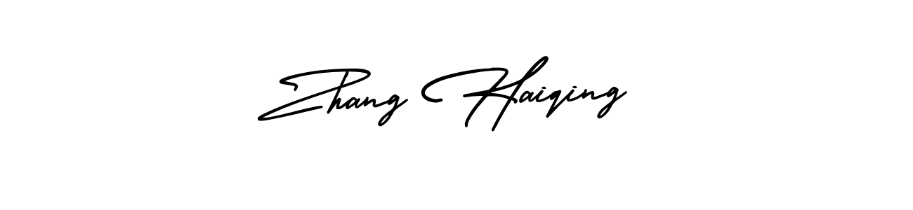 How to Draw Zhang Haiqing signature style? AmerikaSignatureDemo-Regular is a latest design signature styles for name Zhang Haiqing. Zhang Haiqing signature style 3 images and pictures png