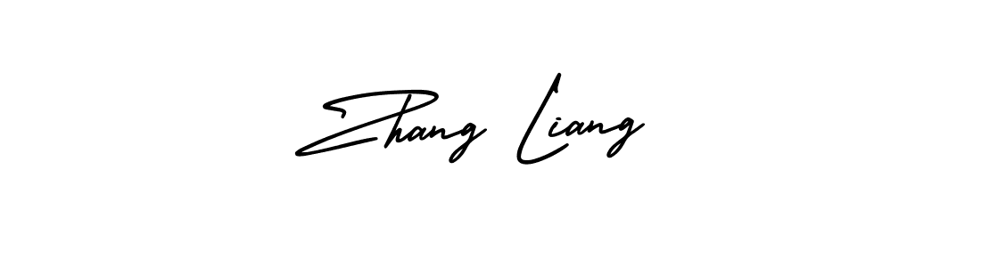 Also we have Zhang Liang name is the best signature style. Create professional handwritten signature collection using AmerikaSignatureDemo-Regular autograph style. Zhang Liang signature style 3 images and pictures png