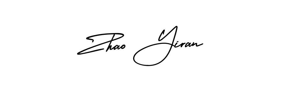 Best and Professional Signature Style for Zhao Yiran. AmerikaSignatureDemo-Regular Best Signature Style Collection. Zhao Yiran signature style 3 images and pictures png