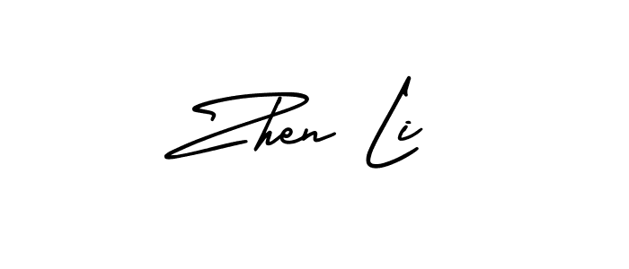 Similarly AmerikaSignatureDemo-Regular is the best handwritten signature design. Signature creator online .You can use it as an online autograph creator for name Zhen Li. Zhen Li signature style 3 images and pictures png