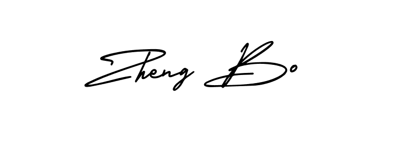 if you are searching for the best signature style for your name Zheng Bo. so please give up your signature search. here we have designed multiple signature styles  using AmerikaSignatureDemo-Regular. Zheng Bo signature style 3 images and pictures png