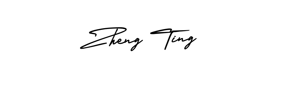 AmerikaSignatureDemo-Regular is a professional signature style that is perfect for those who want to add a touch of class to their signature. It is also a great choice for those who want to make their signature more unique. Get Zheng Ting name to fancy signature for free. Zheng Ting signature style 3 images and pictures png