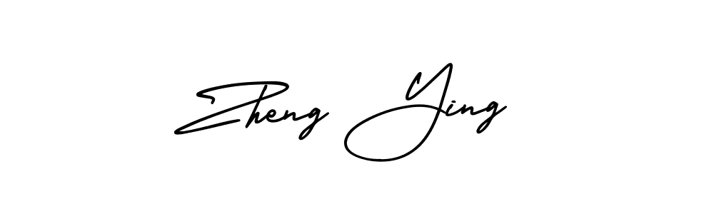 Also we have Zheng Ying name is the best signature style. Create professional handwritten signature collection using AmerikaSignatureDemo-Regular autograph style. Zheng Ying signature style 3 images and pictures png