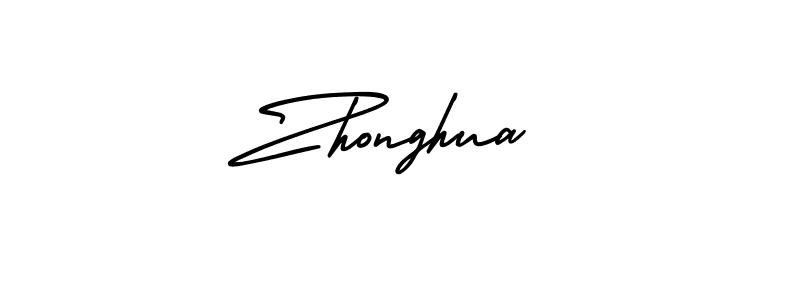 Once you've used our free online signature maker to create your best signature AmerikaSignatureDemo-Regular style, it's time to enjoy all of the benefits that Zhonghua name signing documents. Zhonghua signature style 3 images and pictures png