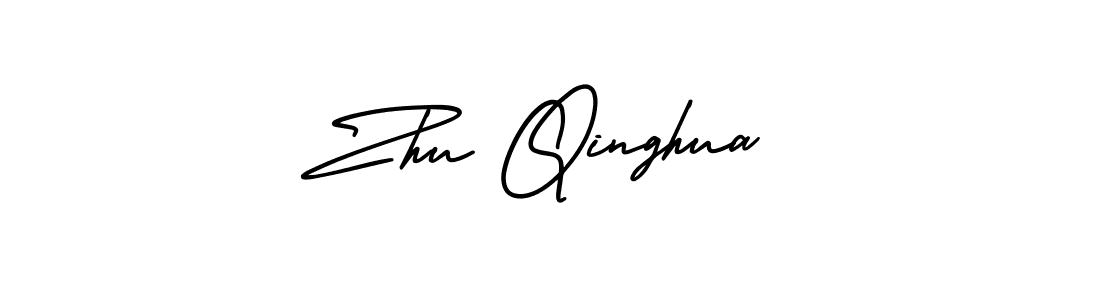 if you are searching for the best signature style for your name Zhu Qinghua. so please give up your signature search. here we have designed multiple signature styles  using AmerikaSignatureDemo-Regular. Zhu Qinghua signature style 3 images and pictures png
