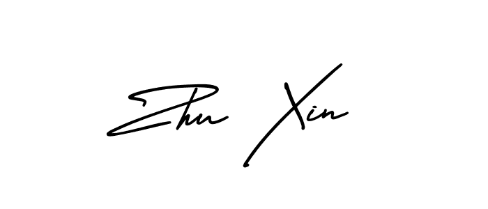 Make a beautiful signature design for name Zhu Xin. Use this online signature maker to create a handwritten signature for free. Zhu Xin signature style 3 images and pictures png