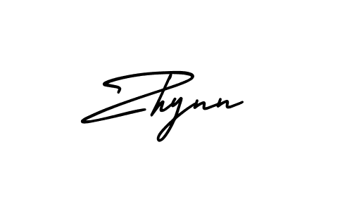 Create a beautiful signature design for name Zhynn. With this signature (AmerikaSignatureDemo-Regular) fonts, you can make a handwritten signature for free. Zhynn signature style 3 images and pictures png
