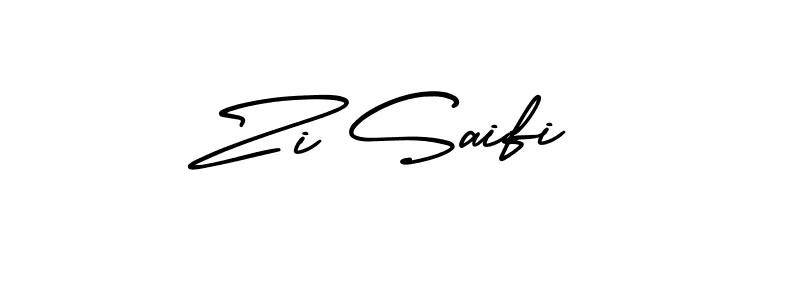 Also we have Zi Saifi name is the best signature style. Create professional handwritten signature collection using AmerikaSignatureDemo-Regular autograph style. Zi Saifi signature style 3 images and pictures png