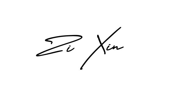 Also we have Zi Xin name is the best signature style. Create professional handwritten signature collection using AmerikaSignatureDemo-Regular autograph style. Zi Xin signature style 3 images and pictures png