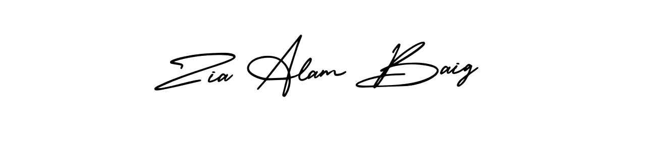 Make a beautiful signature design for name Zia Alam Baig. Use this online signature maker to create a handwritten signature for free. Zia Alam Baig signature style 3 images and pictures png