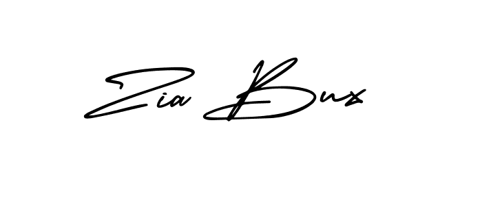 How to Draw Zia Bux signature style? AmerikaSignatureDemo-Regular is a latest design signature styles for name Zia Bux. Zia Bux signature style 3 images and pictures png