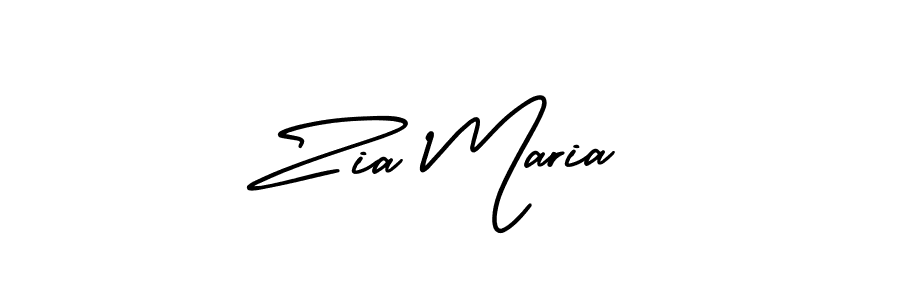 How to Draw Zia Maria signature style? AmerikaSignatureDemo-Regular is a latest design signature styles for name Zia Maria. Zia Maria signature style 3 images and pictures png