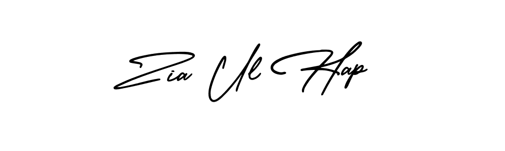 How to make Zia Ul Hap signature? AmerikaSignatureDemo-Regular is a professional autograph style. Create handwritten signature for Zia Ul Hap name. Zia Ul Hap signature style 3 images and pictures png