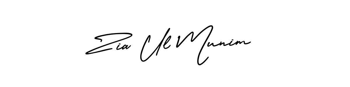 Also we have Zia Ul Munim name is the best signature style. Create professional handwritten signature collection using AmerikaSignatureDemo-Regular autograph style. Zia Ul Munim signature style 3 images and pictures png