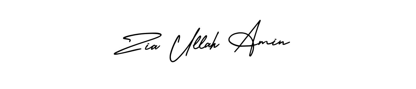 You can use this online signature creator to create a handwritten signature for the name Zia Ullah Amin. This is the best online autograph maker. Zia Ullah Amin signature style 3 images and pictures png