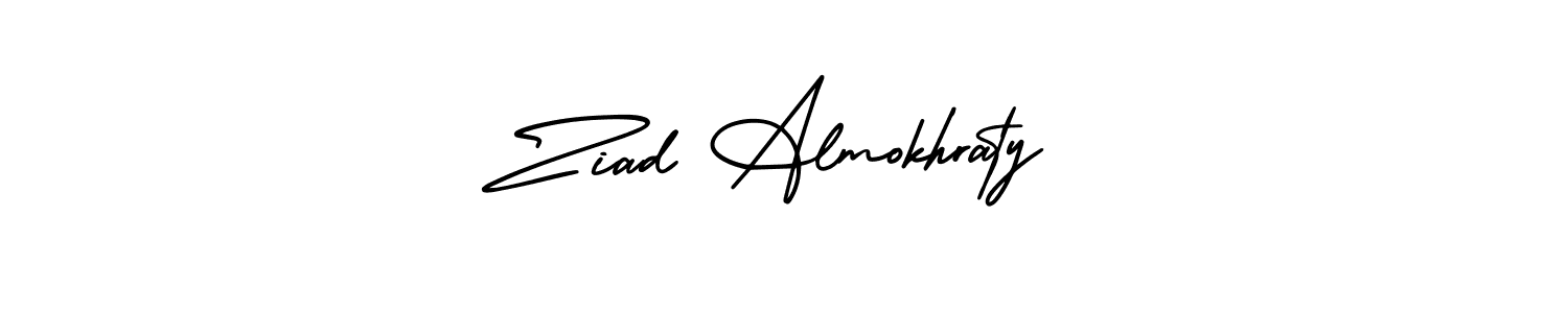Best and Professional Signature Style for Ziad Almokhraty. AmerikaSignatureDemo-Regular Best Signature Style Collection. Ziad Almokhraty signature style 3 images and pictures png