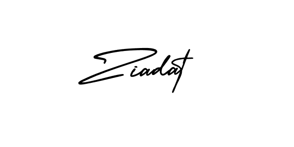 if you are searching for the best signature style for your name Ziadat. so please give up your signature search. here we have designed multiple signature styles  using AmerikaSignatureDemo-Regular. Ziadat signature style 3 images and pictures png