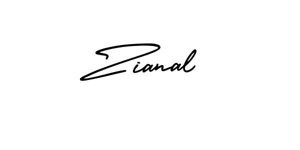 You should practise on your own different ways (AmerikaSignatureDemo-Regular) to write your name (Zianal) in signature. don't let someone else do it for you. Zianal signature style 3 images and pictures png