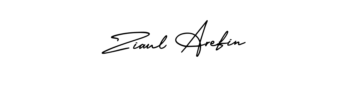 It looks lik you need a new signature style for name Ziaul Arefin. Design unique handwritten (AmerikaSignatureDemo-Regular) signature with our free signature maker in just a few clicks. Ziaul Arefin signature style 3 images and pictures png