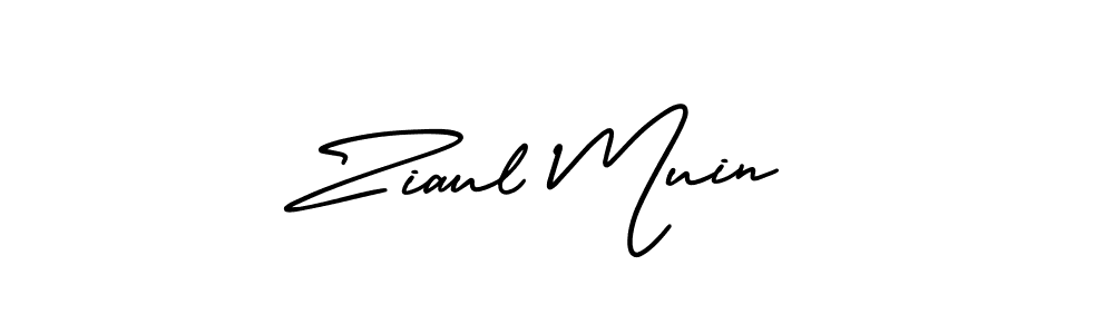Also we have Ziaul Muin name is the best signature style. Create professional handwritten signature collection using AmerikaSignatureDemo-Regular autograph style. Ziaul Muin signature style 3 images and pictures png