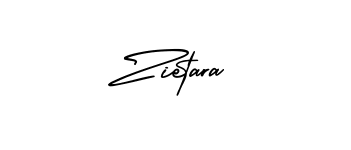if you are searching for the best signature style for your name Zietara. so please give up your signature search. here we have designed multiple signature styles  using AmerikaSignatureDemo-Regular. Zietara signature style 3 images and pictures png
