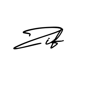 The best way (AmerikaSignatureDemo-Regular) to make a short signature is to pick only two or three words in your name. The name Zif include a total of six letters. For converting this name. Zif signature style 3 images and pictures png