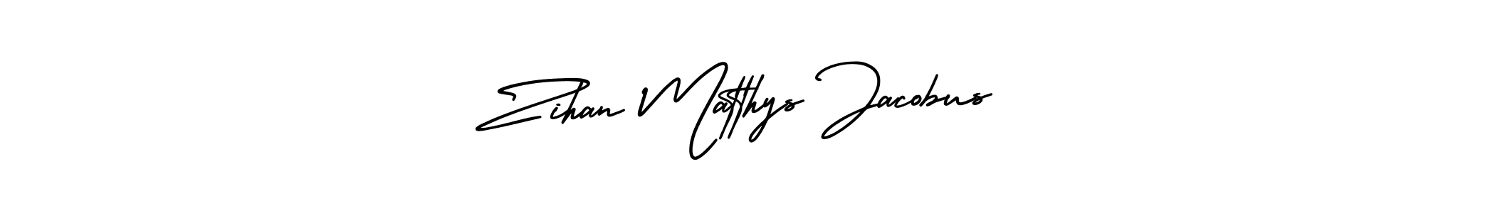 This is the best signature style for the Zihan Matthys Jacobus name. Also you like these signature font (AmerikaSignatureDemo-Regular). Mix name signature. Zihan Matthys Jacobus signature style 3 images and pictures png