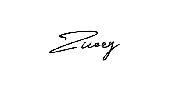 Design your own signature with our free online signature maker. With this signature software, you can create a handwritten (AmerikaSignatureDemo-Regular) signature for name Ziizey. Ziizey signature style 3 images and pictures png