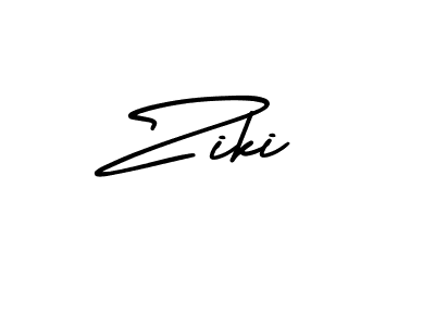 The best way (AmerikaSignatureDemo-Regular) to make a short signature is to pick only two or three words in your name. The name Ziki include a total of six letters. For converting this name. Ziki signature style 3 images and pictures png