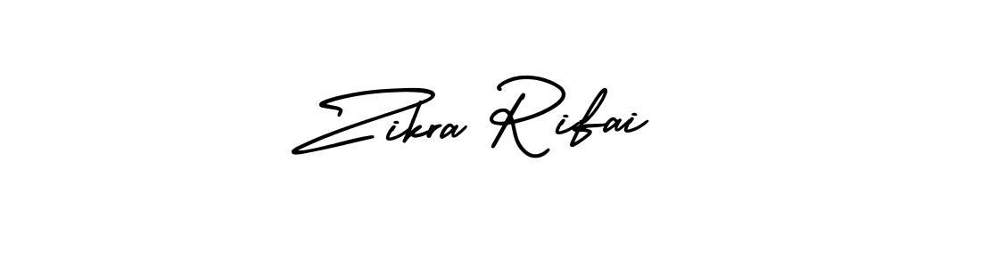 Make a short Zikra Rifai signature style. Manage your documents anywhere anytime using AmerikaSignatureDemo-Regular. Create and add eSignatures, submit forms, share and send files easily. Zikra Rifai signature style 3 images and pictures png