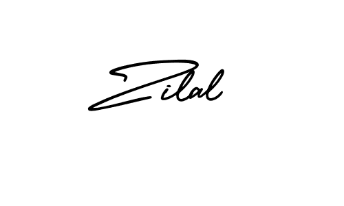 How to Draw Zilal signature style? AmerikaSignatureDemo-Regular is a latest design signature styles for name Zilal. Zilal signature style 3 images and pictures png