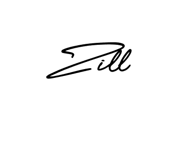 Best and Professional Signature Style for Zill. AmerikaSignatureDemo-Regular Best Signature Style Collection. Zill signature style 3 images and pictures png