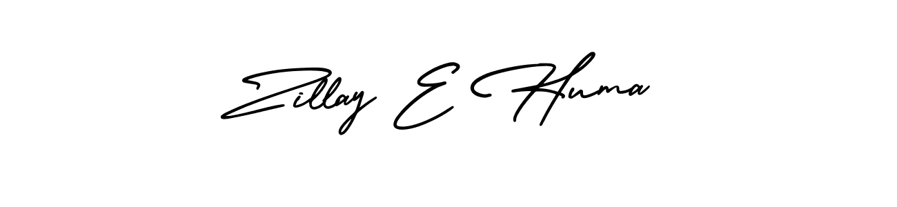 Make a beautiful signature design for name Zillay E Huma. Use this online signature maker to create a handwritten signature for free. Zillay E Huma signature style 3 images and pictures png