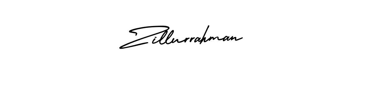 It looks lik you need a new signature style for name Zillurrahman. Design unique handwritten (AmerikaSignatureDemo-Regular) signature with our free signature maker in just a few clicks. Zillurrahman signature style 3 images and pictures png