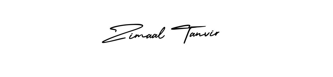 The best way (AmerikaSignatureDemo-Regular) to make a short signature is to pick only two or three words in your name. The name Zimaal Tanvir include a total of six letters. For converting this name. Zimaal Tanvir signature style 3 images and pictures png