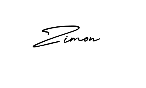 AmerikaSignatureDemo-Regular is a professional signature style that is perfect for those who want to add a touch of class to their signature. It is also a great choice for those who want to make their signature more unique. Get Zimon name to fancy signature for free. Zimon signature style 3 images and pictures png