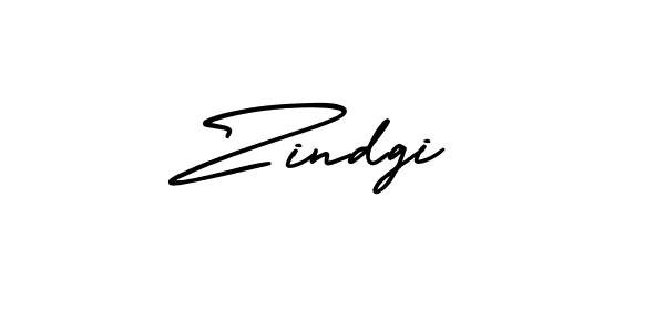 Zindgi stylish signature style. Best Handwritten Sign (AmerikaSignatureDemo-Regular) for my name. Handwritten Signature Collection Ideas for my name Zindgi. Zindgi signature style 3 images and pictures png