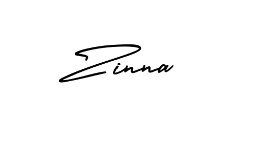 Also we have Zinna name is the best signature style. Create professional handwritten signature collection using AmerikaSignatureDemo-Regular autograph style. Zinna signature style 3 images and pictures png
