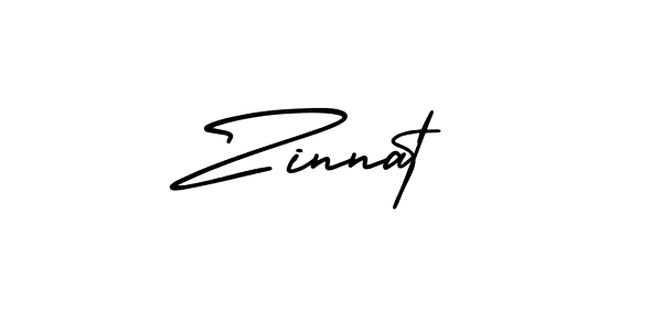 Also we have Zinnat name is the best signature style. Create professional handwritten signature collection using AmerikaSignatureDemo-Regular autograph style. Zinnat signature style 3 images and pictures png