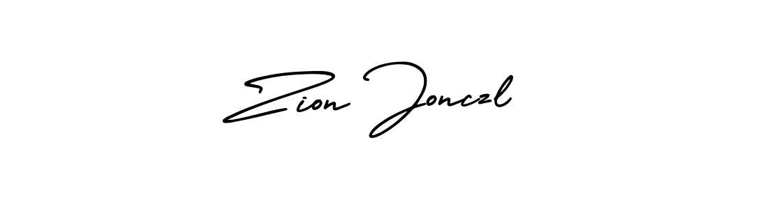 Make a short Zion Jonczl signature style. Manage your documents anywhere anytime using AmerikaSignatureDemo-Regular. Create and add eSignatures, submit forms, share and send files easily. Zion Jonczl signature style 3 images and pictures png