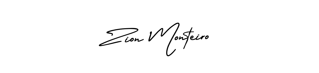 Make a beautiful signature design for name Zion Monteiro. Use this online signature maker to create a handwritten signature for free. Zion Monteiro signature style 3 images and pictures png