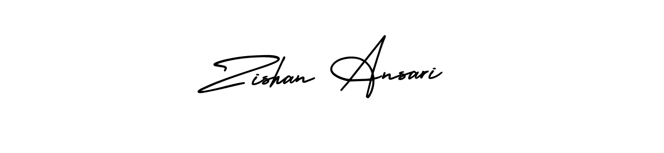 if you are searching for the best signature style for your name Zishan Ansari. so please give up your signature search. here we have designed multiple signature styles  using AmerikaSignatureDemo-Regular. Zishan Ansari signature style 3 images and pictures png