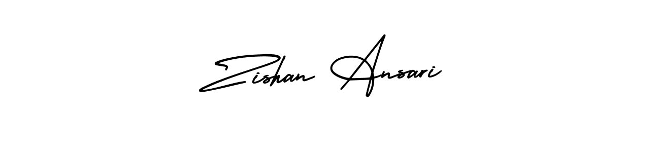 if you are searching for the best signature style for your name Zishan Ansari. so please give up your signature search. here we have designed multiple signature styles  using AmerikaSignatureDemo-Regular. Zishan Ansari signature style 3 images and pictures png